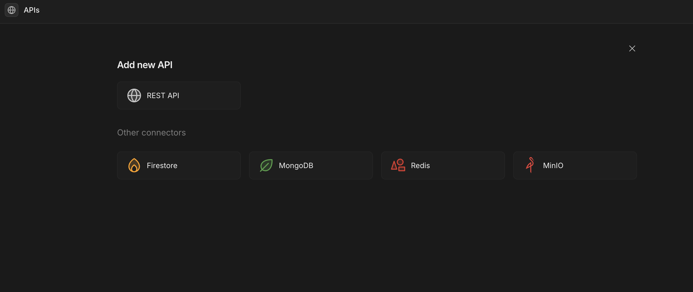 Adding a new API source